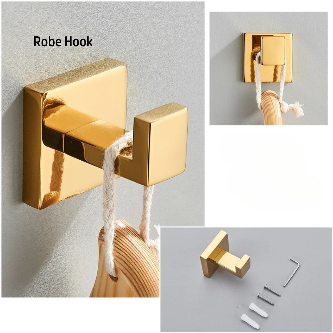 Conjunto Completo de Accesorios de baño Resistente para baños modernos actuales | Caspri