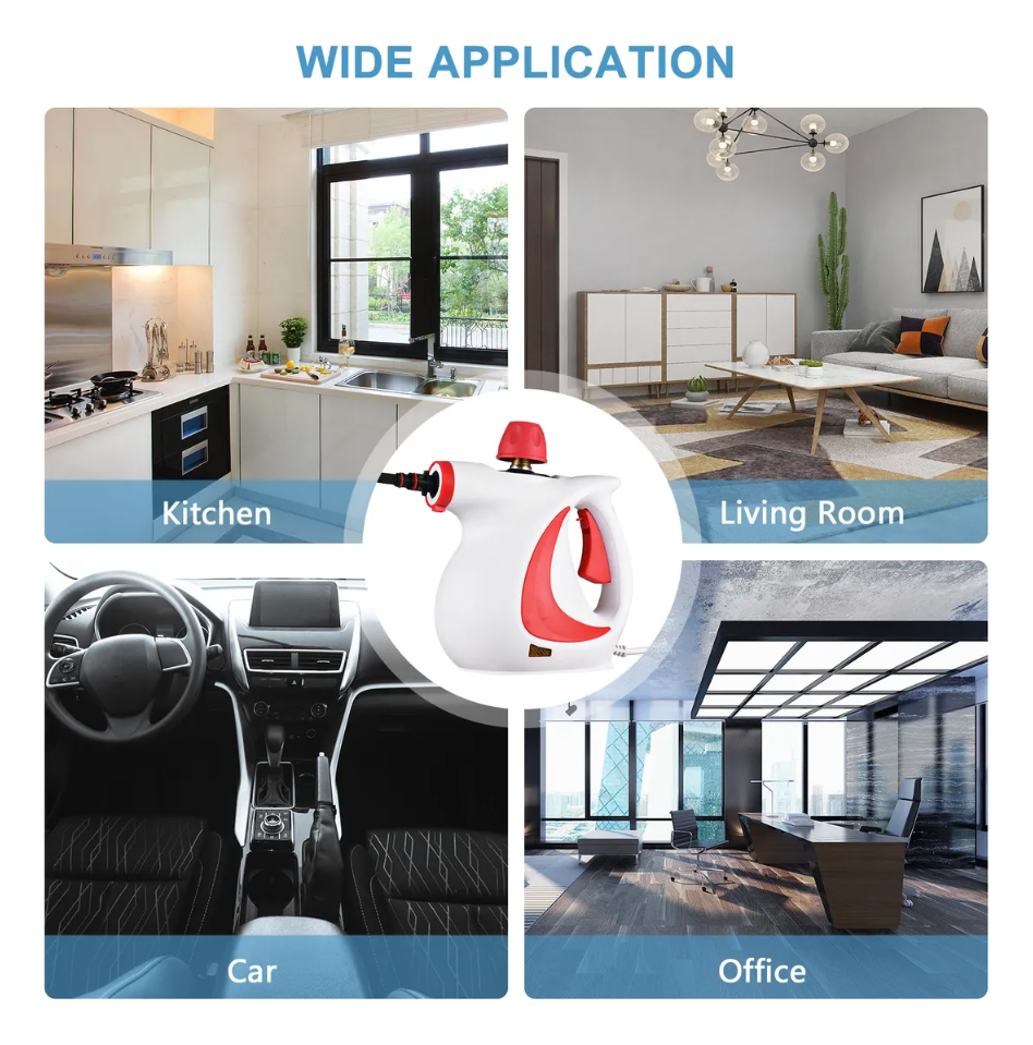 Limpiador a vapor de alta presión para hogar | Caspri