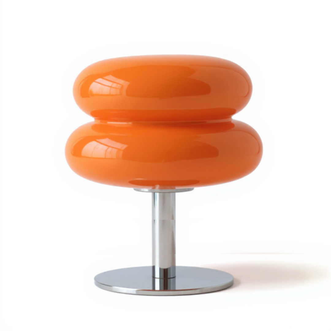 Lámpara de mesa de vidrio esmerilado moderna para sala de estar contemporánea | Caspri