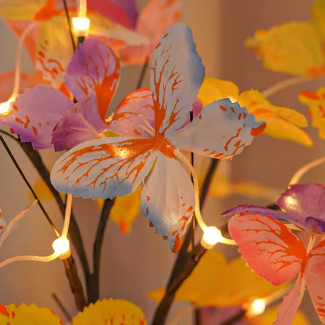 Lámpara de mesa bonsai LED para sala | Caspri