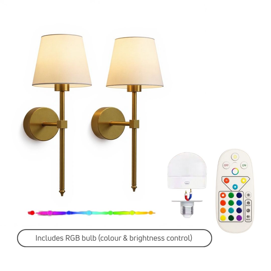 Lámpara de pared recargable para sala | Caspri