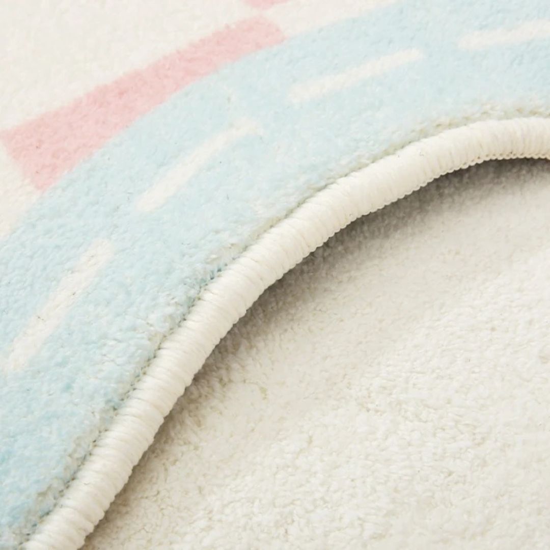 Alfombra Redonda Colorida para Dormitorio | Caspri