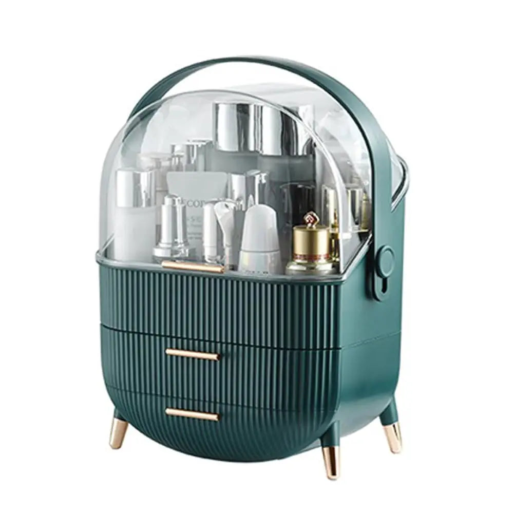 Organizador de maquillaje con tapa para dormitorio | Caspri