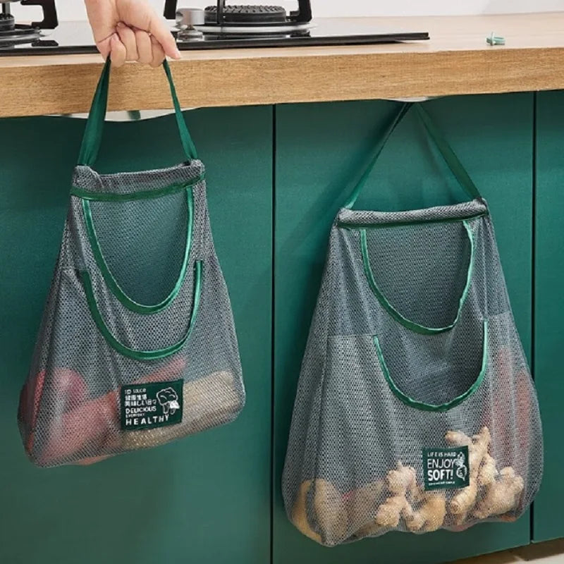 Bolsas De Almacenamiento De Malla Reutilizables Para Cocina Y Despensa Del Hogar | Caspri