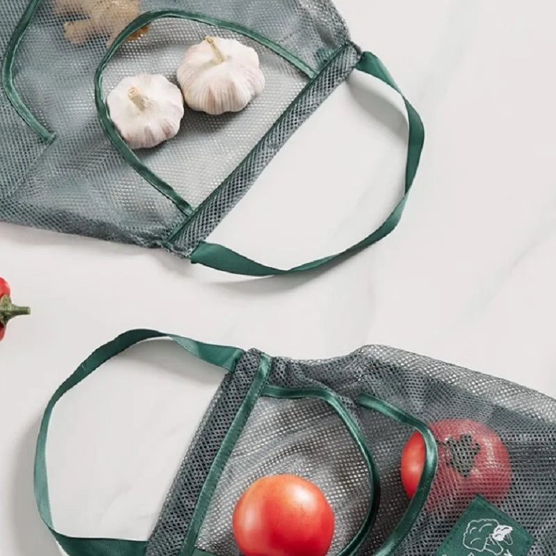 Bolsas De Almacenamiento De Malla Reutilizables Para Cocina Y Despensa Del Hogar | Caspri