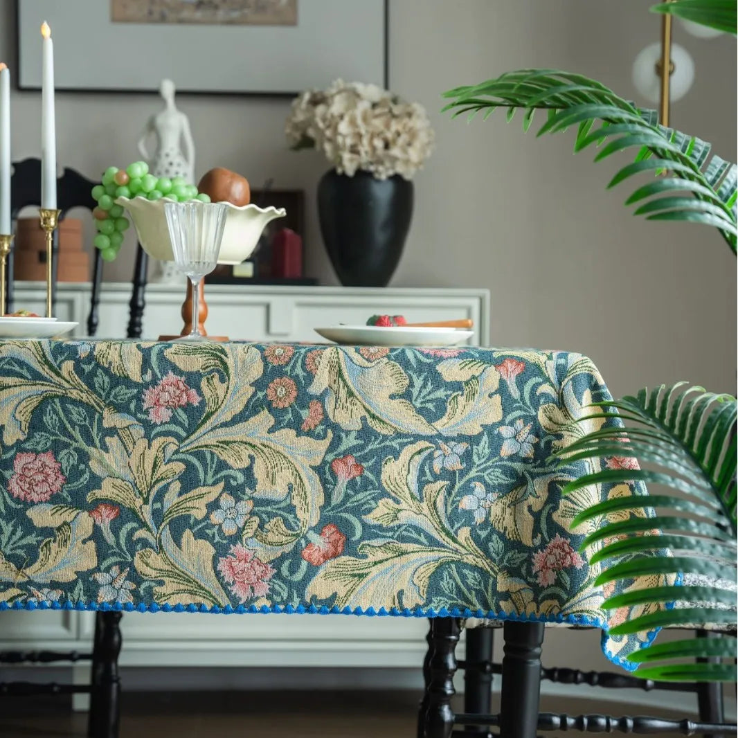 Mantel de algodón duradero para comedor | Caspri