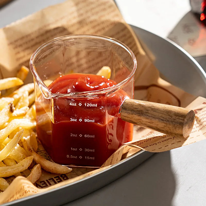 Vaso medidor de vidrio para espresso | Caspri