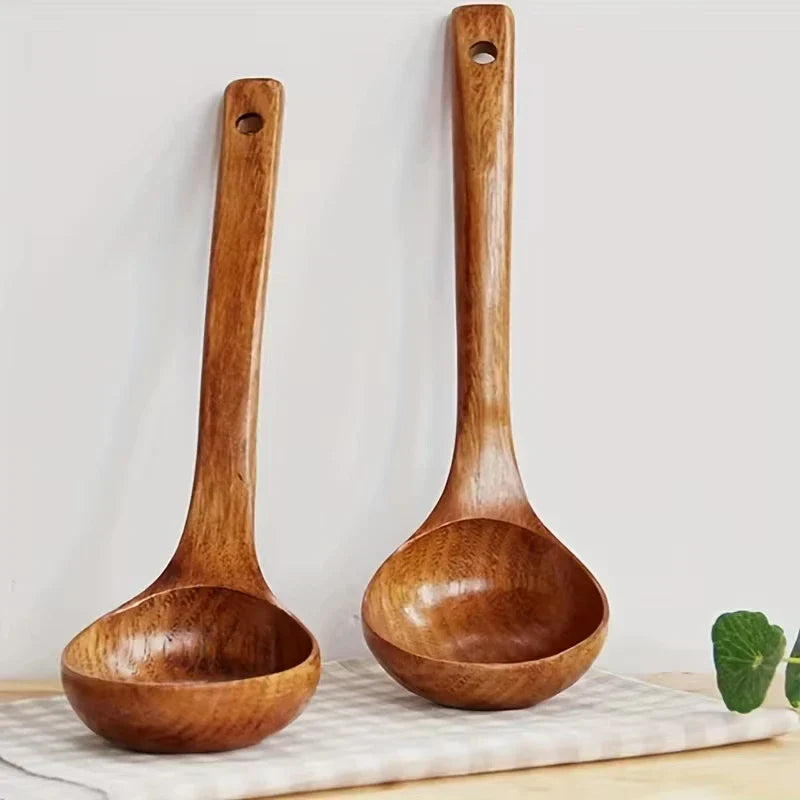 Cucharón de madera resistente para cocina | Caspri
