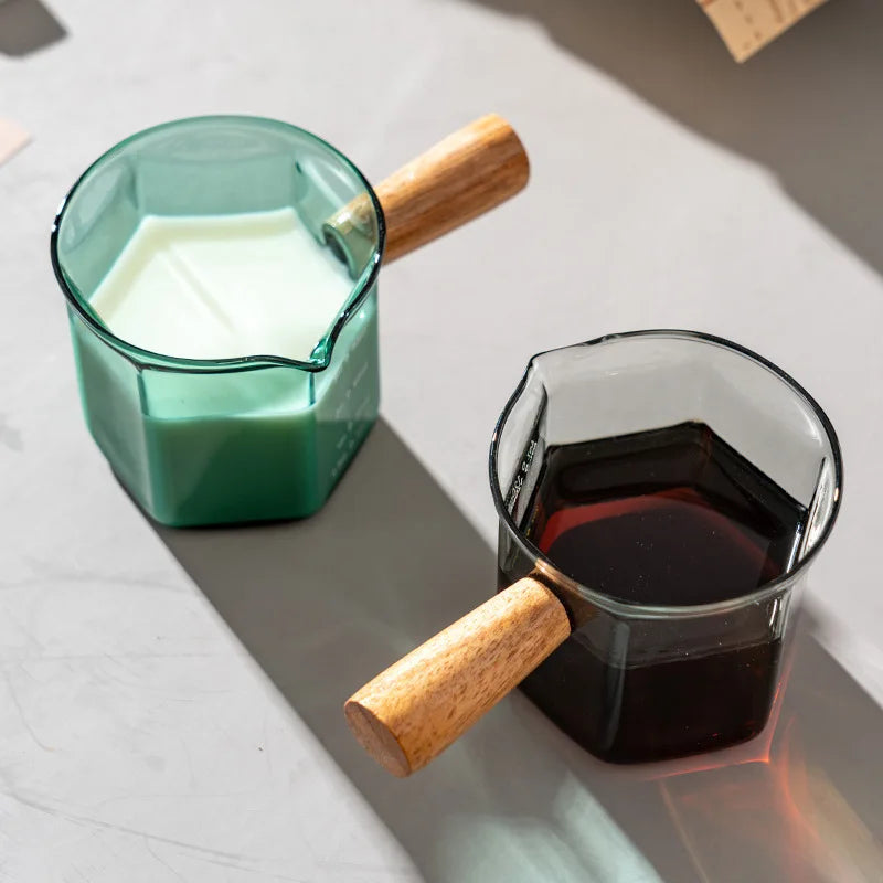 Vaso medidor de vidrio para espresso | Caspri