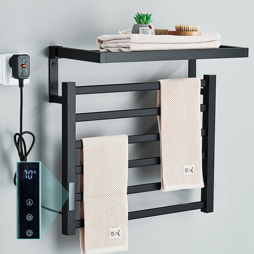 Toallero Eléctrico Con Pantalla Digital Para Baño | Caspri