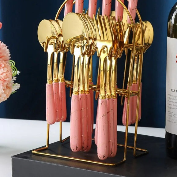 Juego de cubiertos premium para comedor | Caspri