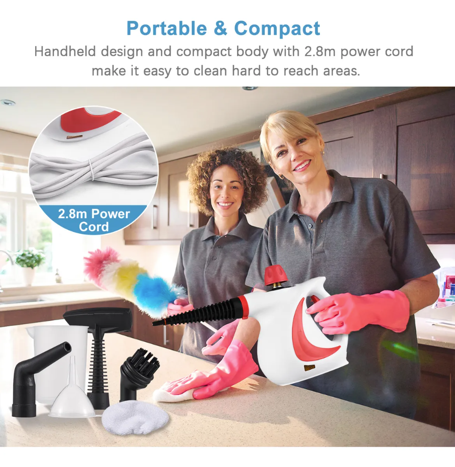 Limpiador a vapor de alta presión para hogar | Caspri