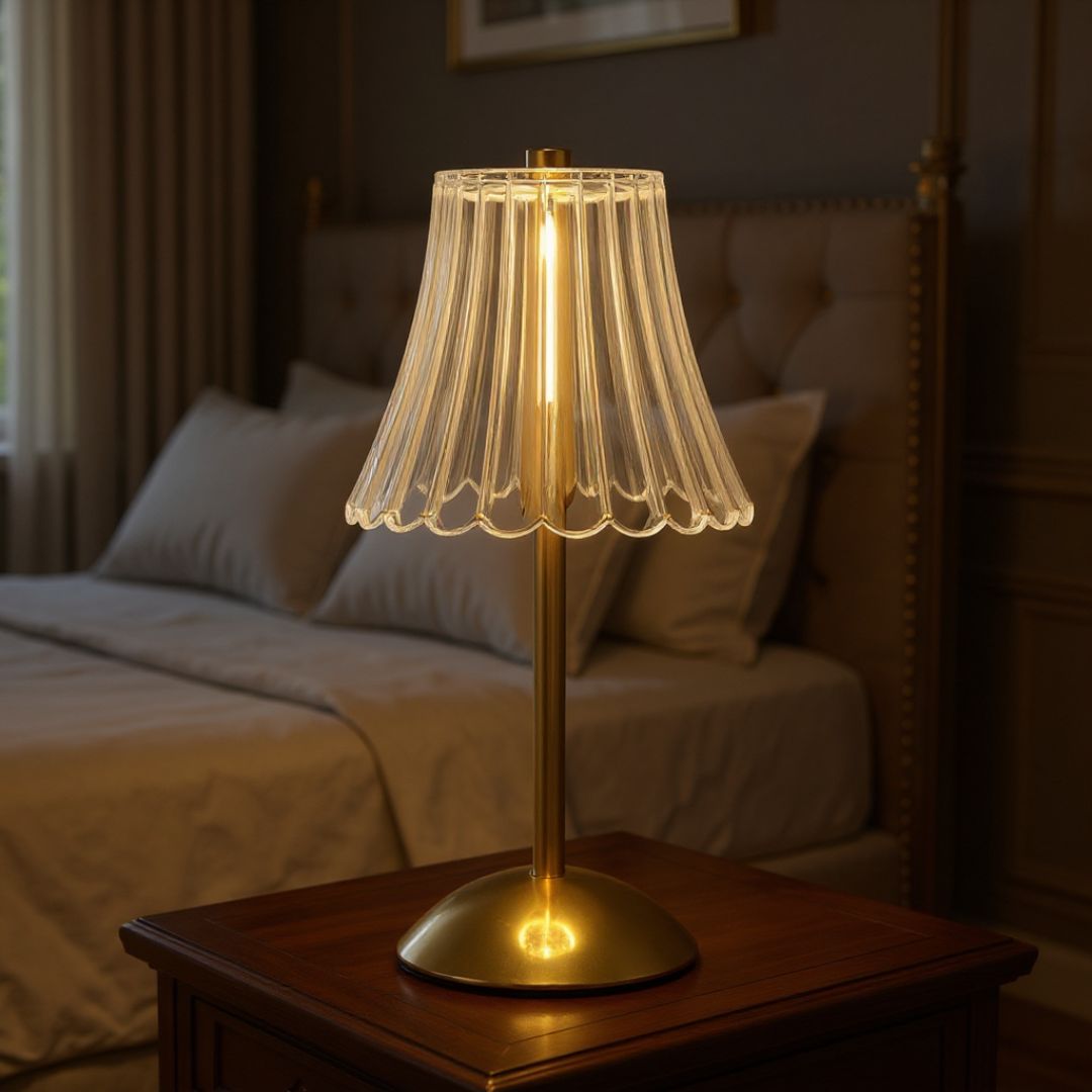 Lámpara de mesa regulable para sala | Caspri