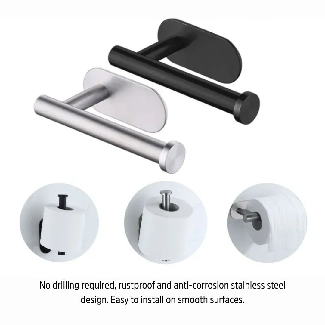 Portarrollos Resistente De Acero Inoxidable Para Baño Moderno Y Práctico | Caspri