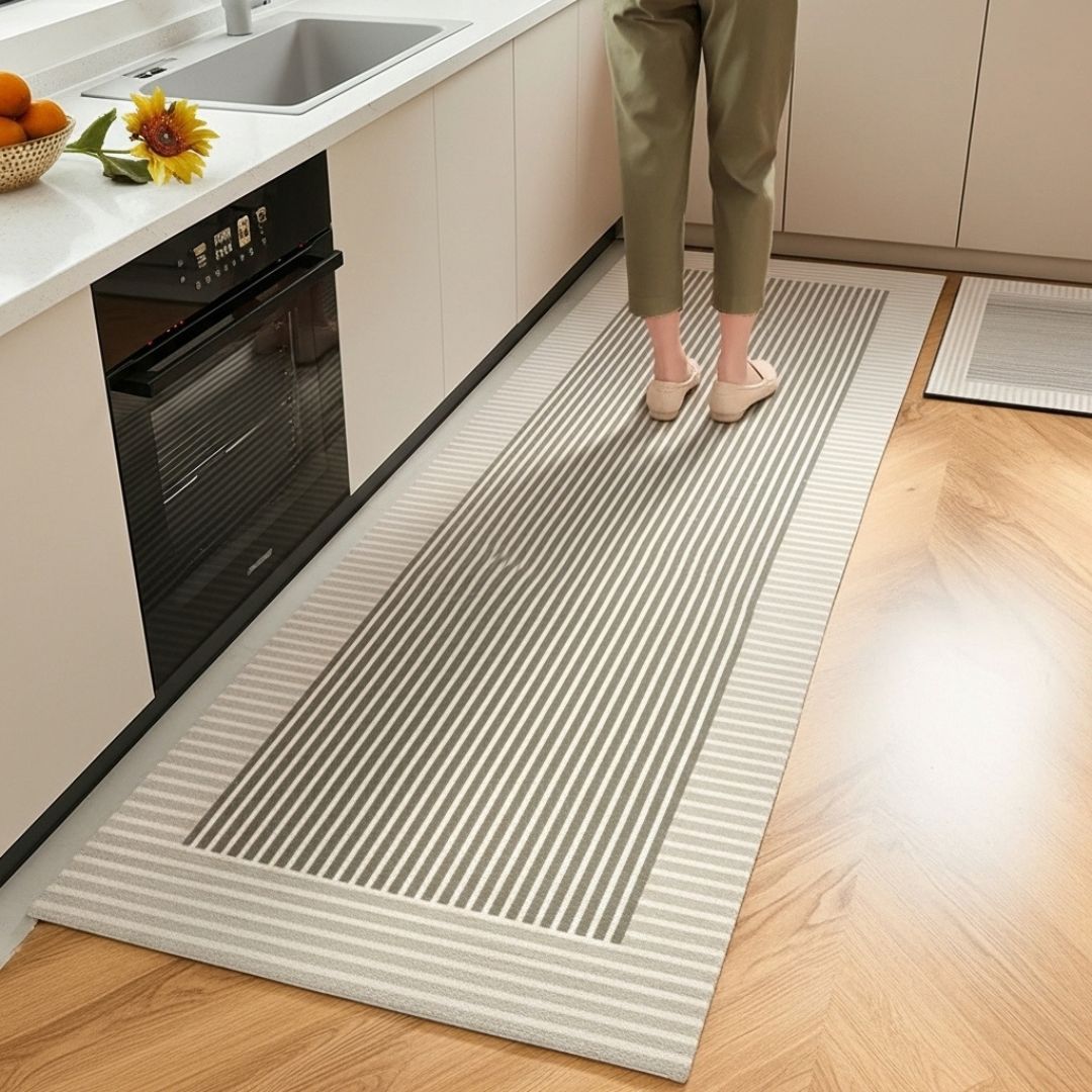 Alfombra De Cocina Antideslizante Para Cocina De Alto Tránsito Y Pisos Secos | Caspri