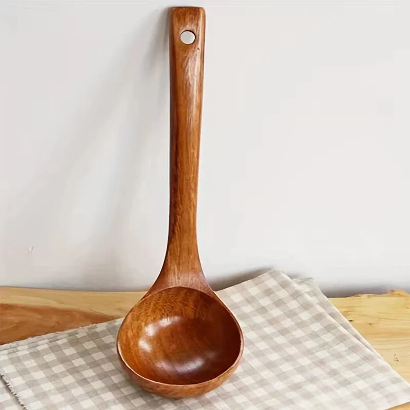 Cucharón de madera resistente para cocina | Caspri