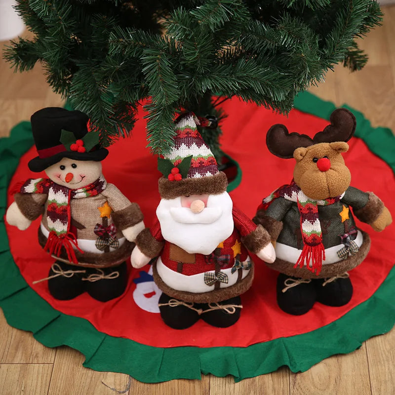 Adorno navideño de peluche decorativo de colección suave para sala de estar | Caspri