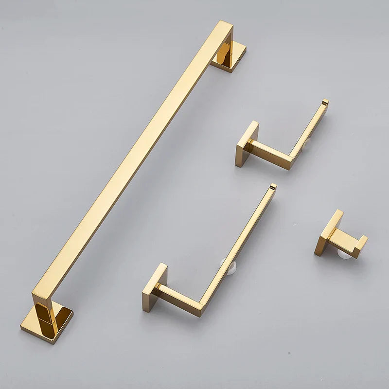 Conjunto Completo de Accesorios de baño Resistente para baños modernos actuales | Caspri