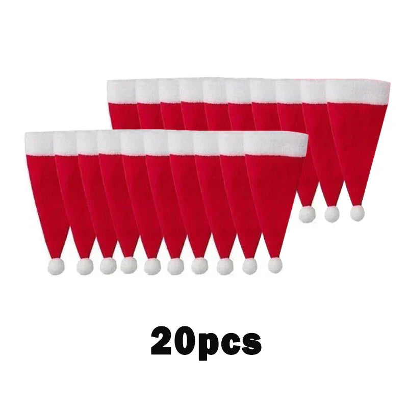 Kit De Decoración Para Mesa Con Protección De Cubiertos Para Comedor Navideño En Casa | Caspri