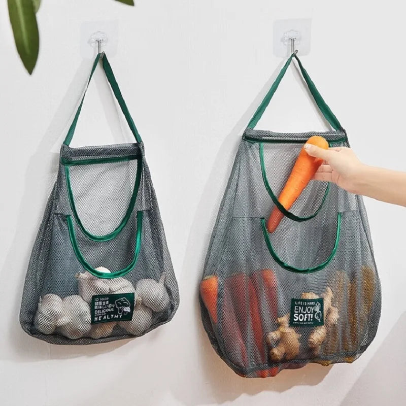 Bolsas De Almacenamiento De Malla Reutilizables Para Cocina Y Despensa Del Hogar | Caspri