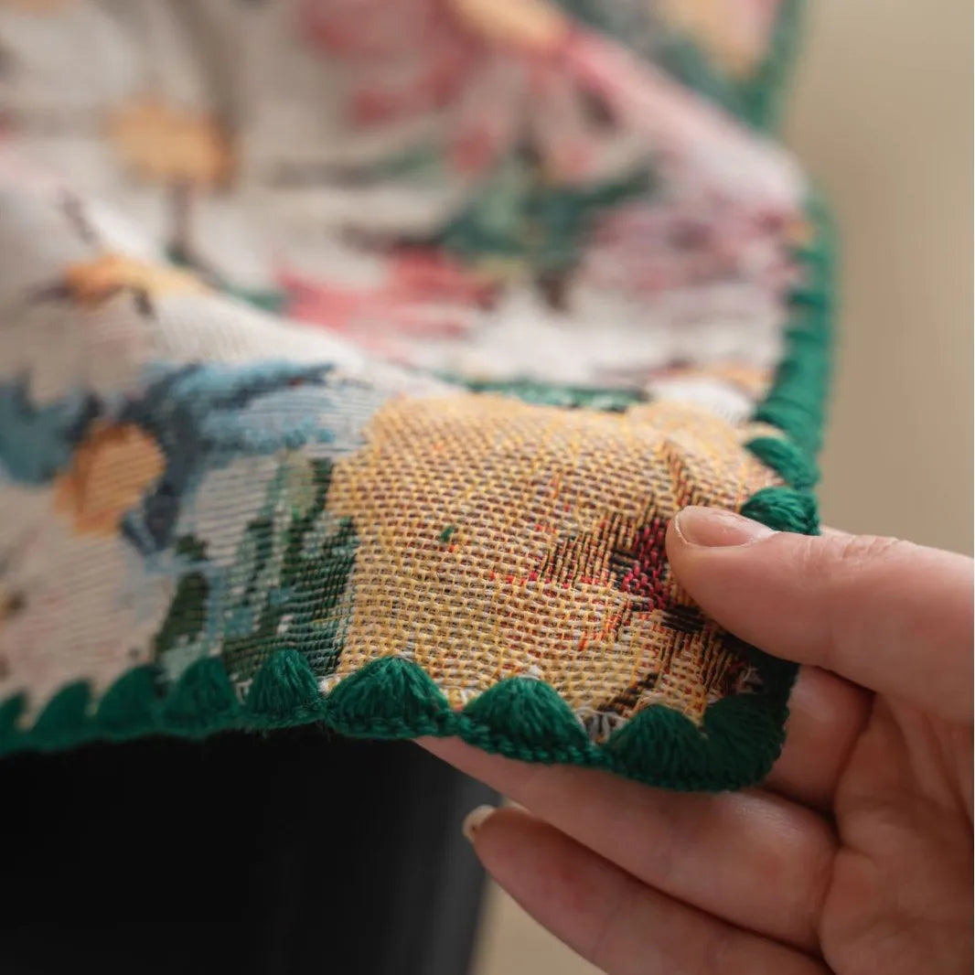 Mantel de algodón duradero para comedor | Caspri