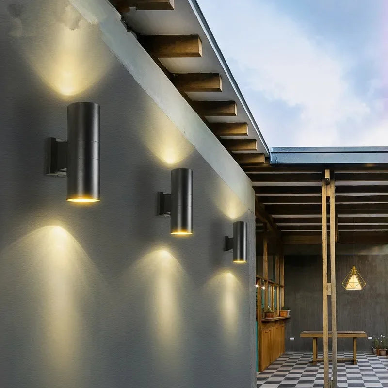 Lámpara Doble Cabezal para Jardín | Caspri