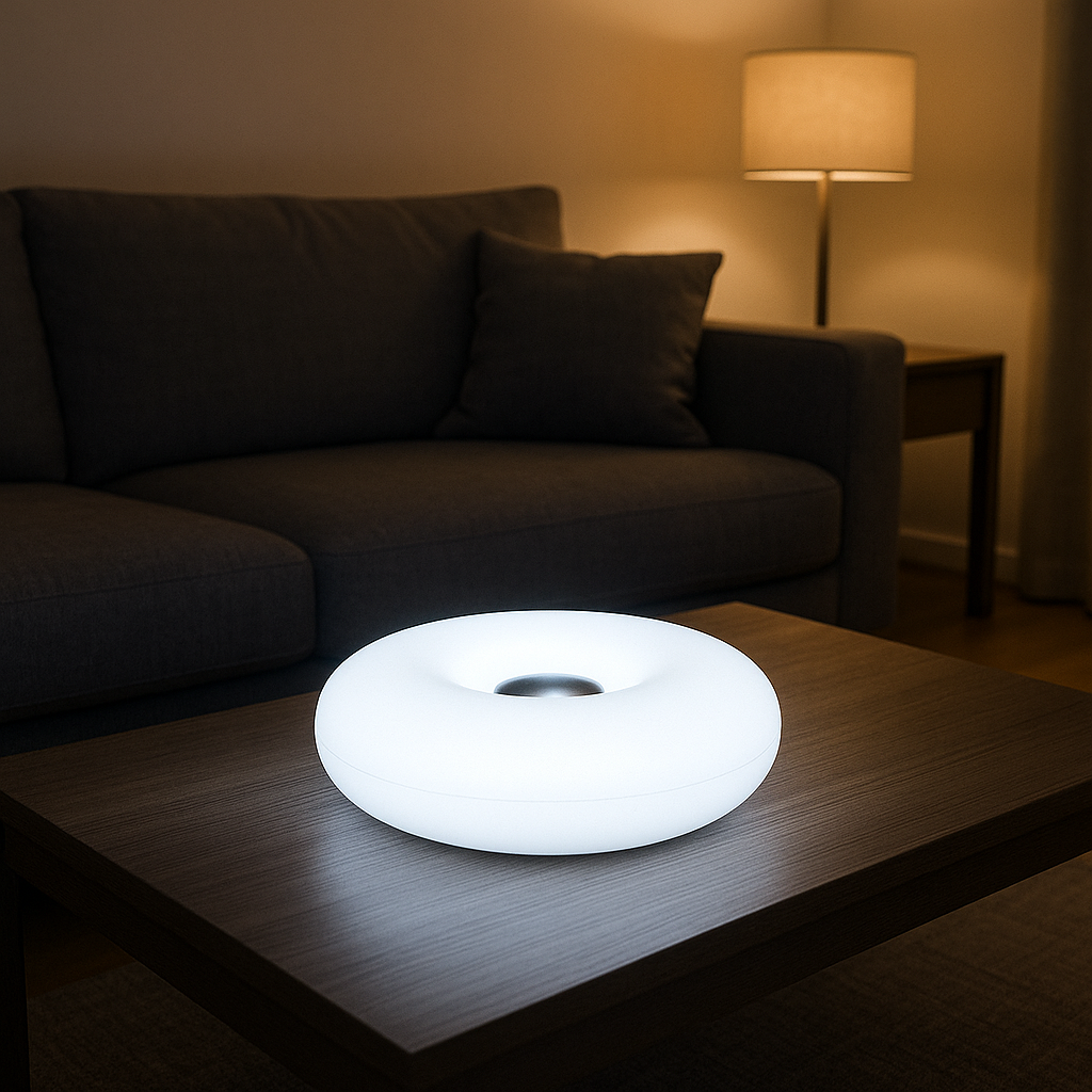 Lámpara de mesa moderna para dormitorio | Caspri